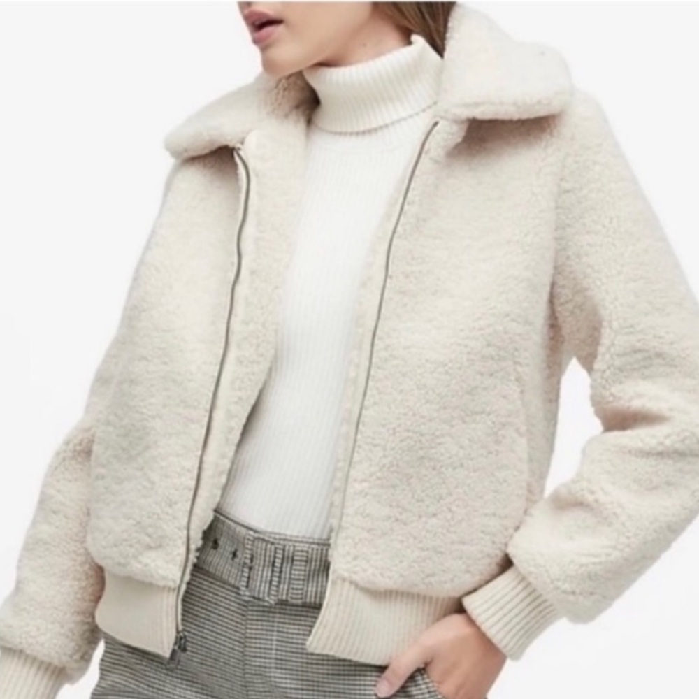 Banana Republic Jacket Sherpa